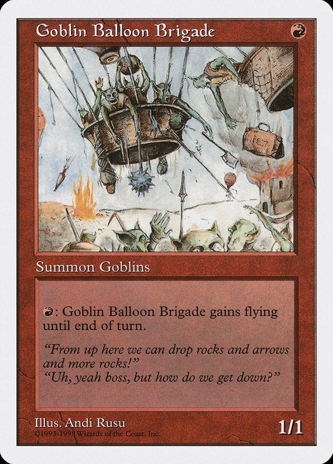 Goblin Balloon Brigade [Anthologies] Magic: The Gathering