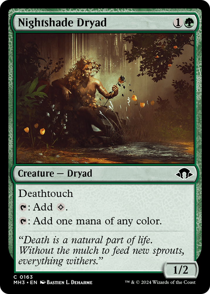 Nightshade Dryad [Modern Horizons 3] Magic: The Gathering