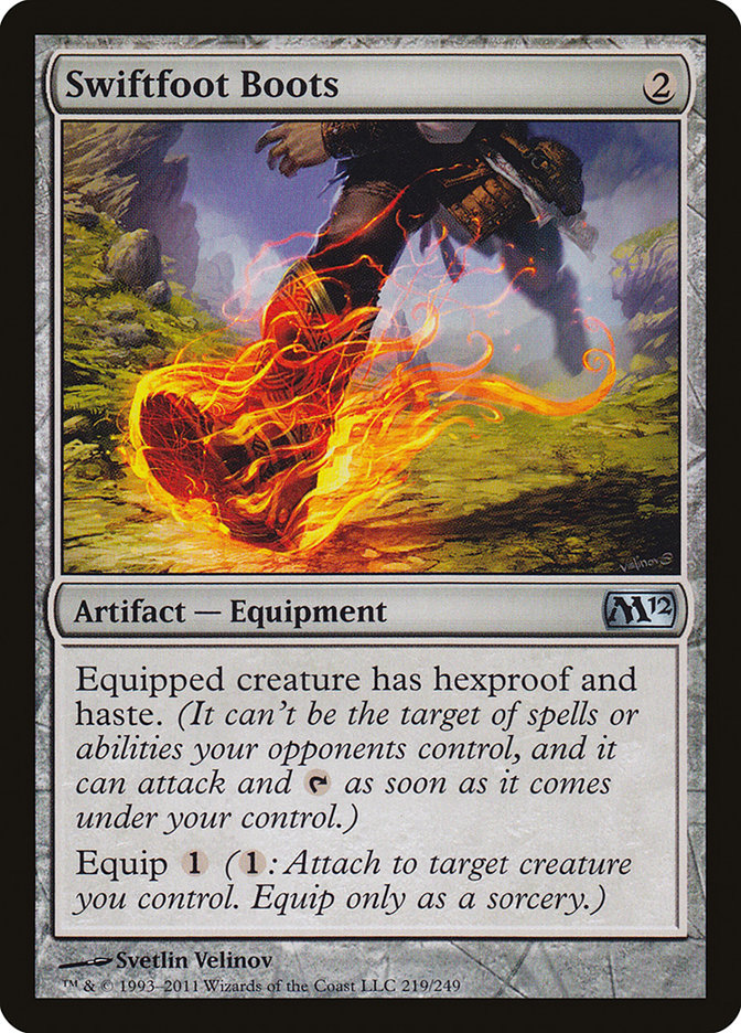 Swiftfoot Boots [Magic 2012] Magic: The Gathering
