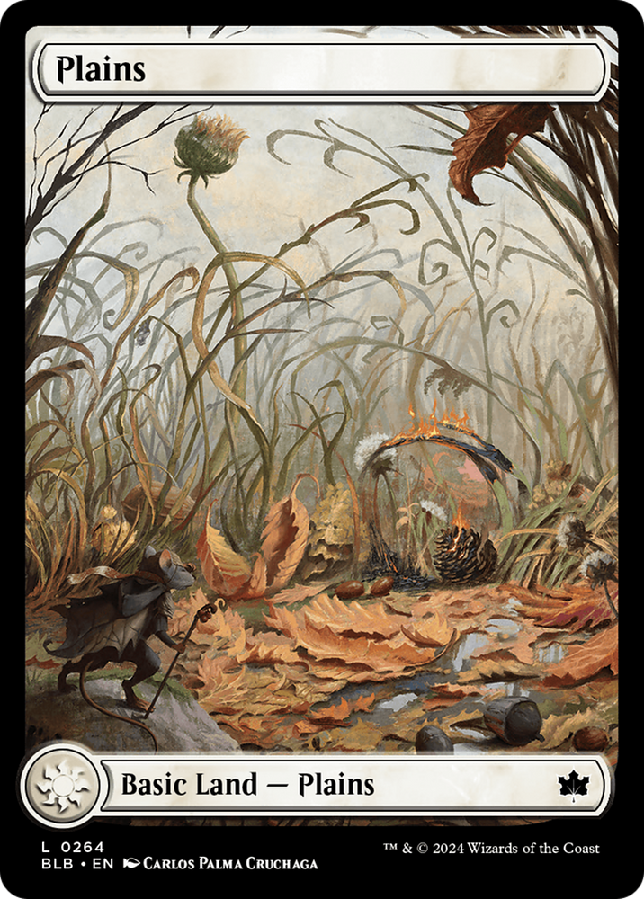 Plains (0264) [Bloomburrow] Magic: The Gathering