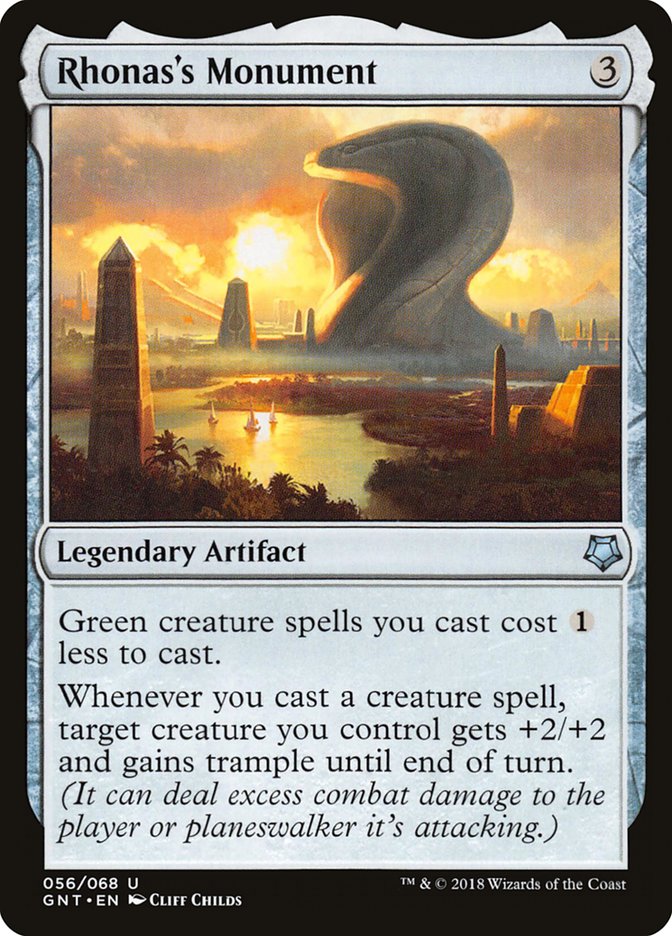 Rhonas's Monument [Game Night 2018] Magic: The Gathering