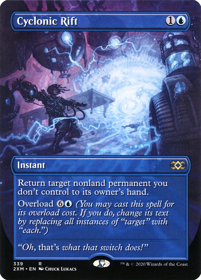 Cyclonic Rift (Toppers) [Double Masters] Magic: The Gathering