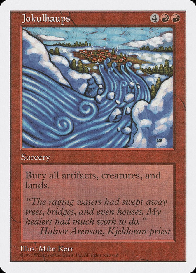 Jokulhaups [Fifth Edition] Magic: The Gathering