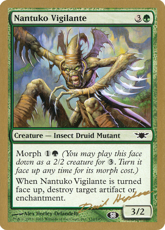 Nantuko Vigilante (Dave Humpherys) (SB) [World Championship Decks 2003] Magic: The Gathering