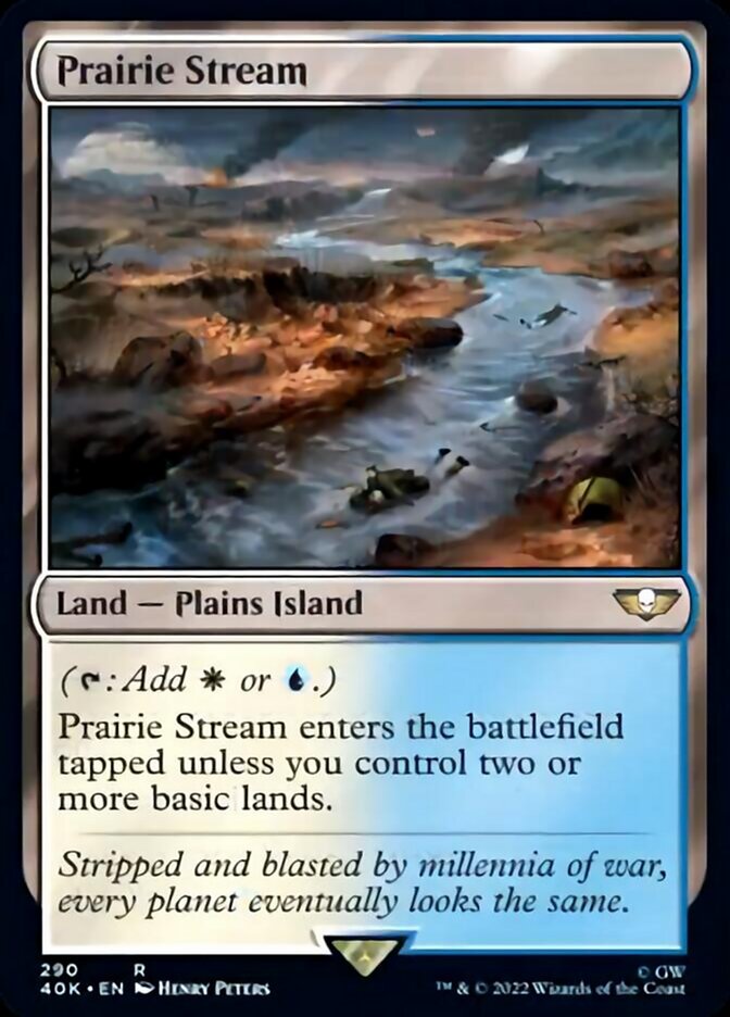 Prairie Stream [Warhammer 40,000] Magic: The Gathering