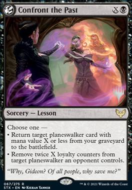 Confront the Past (Promo Pack) [Strixhaven: School of Mages Promos] Magic: The Gathering