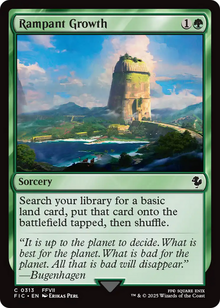 Rampant Growth [FINAL FANTASY Commander] Magic: The Gathering