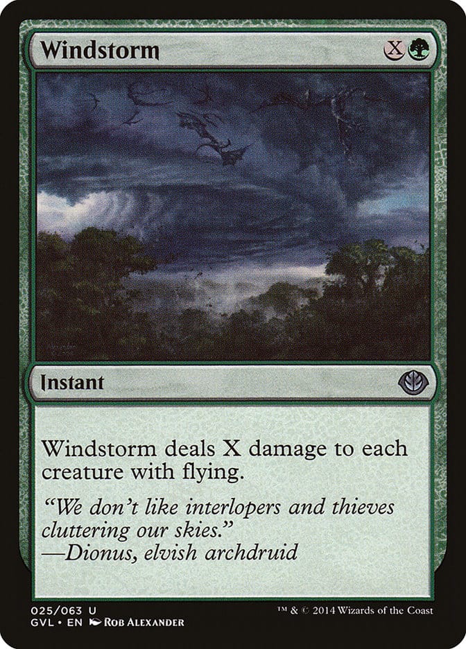 Windstorm (Garruk vs. Liliana) [Duel Decks Anthology] Magic: The Gathering