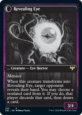 Concealing Curtains // Revealing Eye [Innistrad: Double Feature] Magic: The Gathering