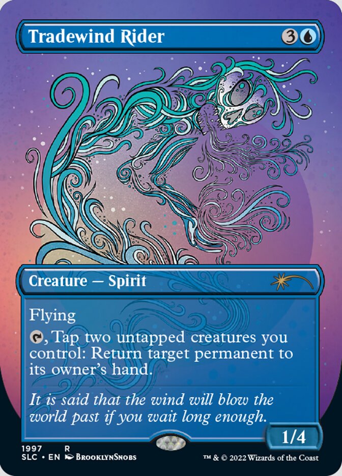 Tradewind Rider (Borderless) [Secret Lair Countdown Kit] Magic: The Gathering