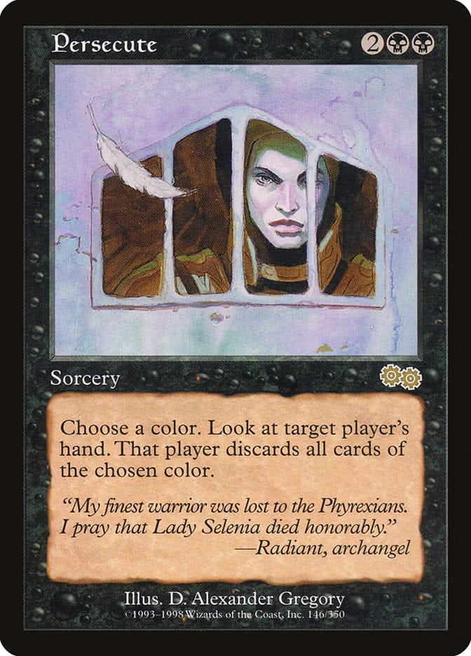Persecute [Urza's Saga] Magic: The Gathering