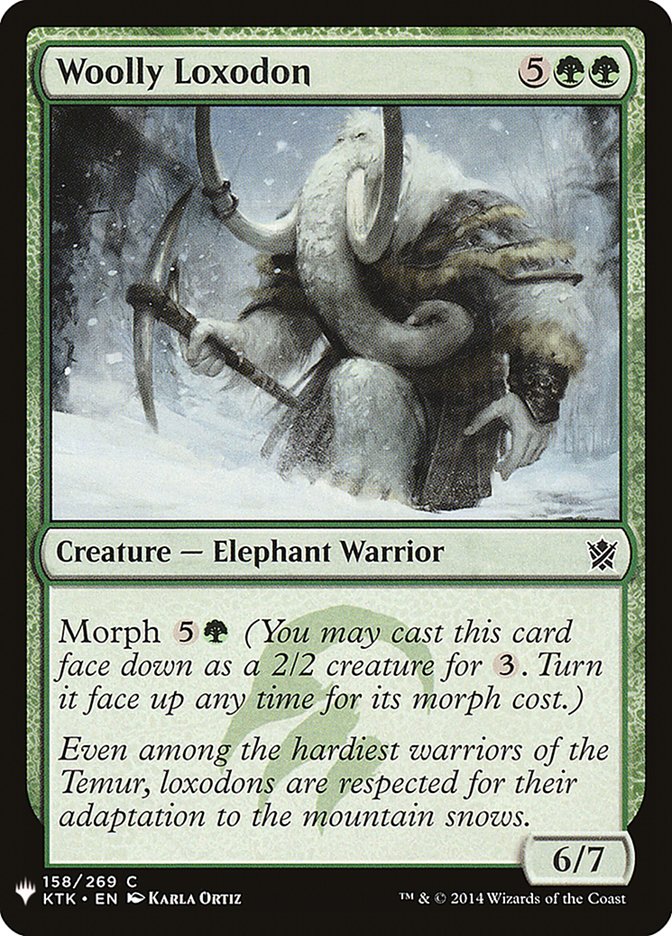 Woolly Loxodon [Mystery Booster] Magic: The Gathering