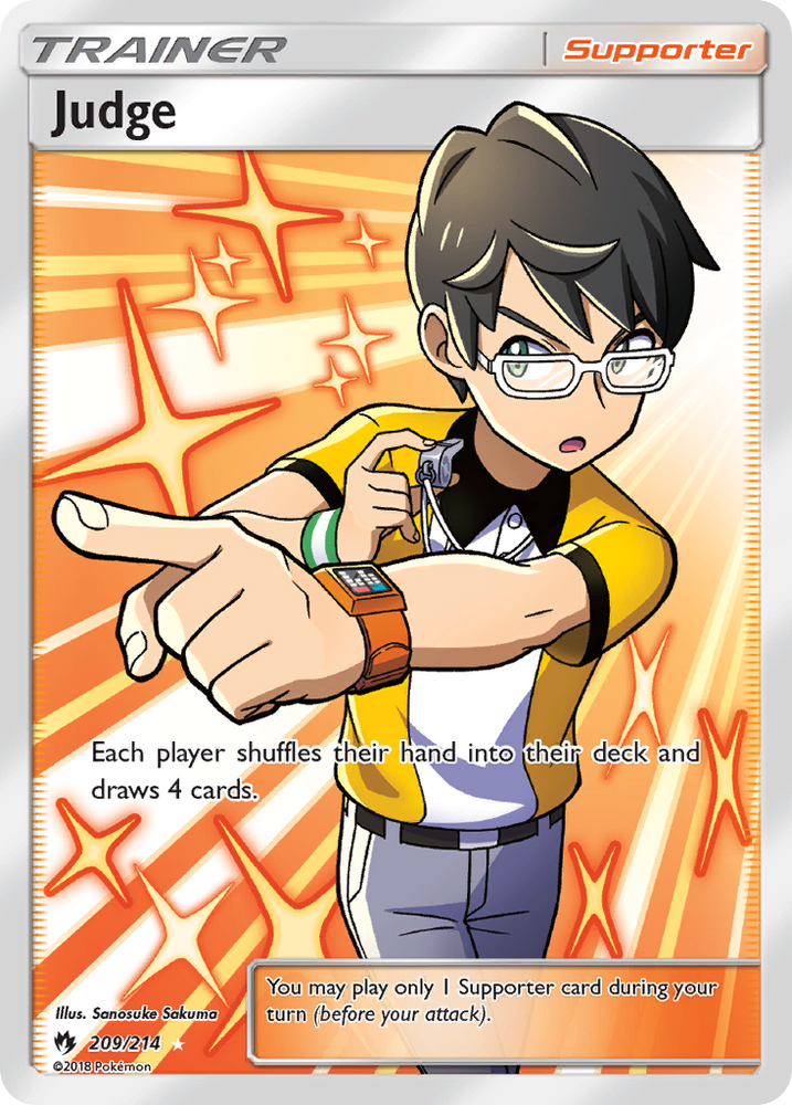 Judge (209/214) [Sun & Moon: Lost Thunder] Pokémon