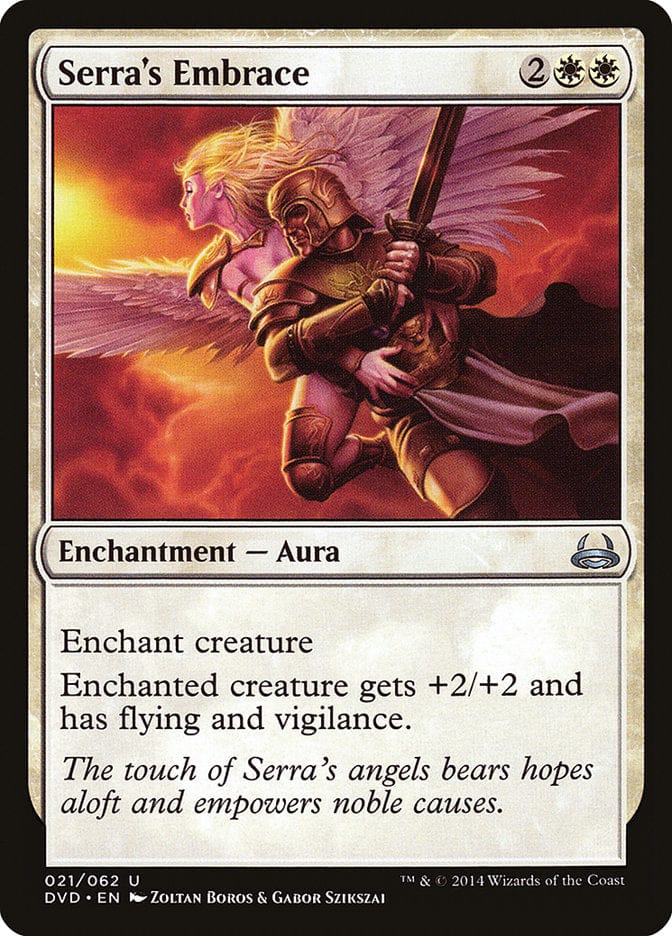 Serra's Embrace (Divine vs. Demonic) [Duel Decks Anthology] Magic: The Gathering