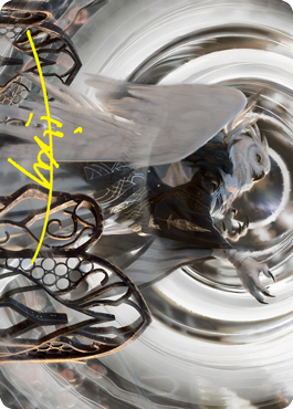 Shaile, Dean of Radiance Art Card (Gold-Stamped Signature) [Strixhaven: School of Mages Art Series] Magic: The Gathering