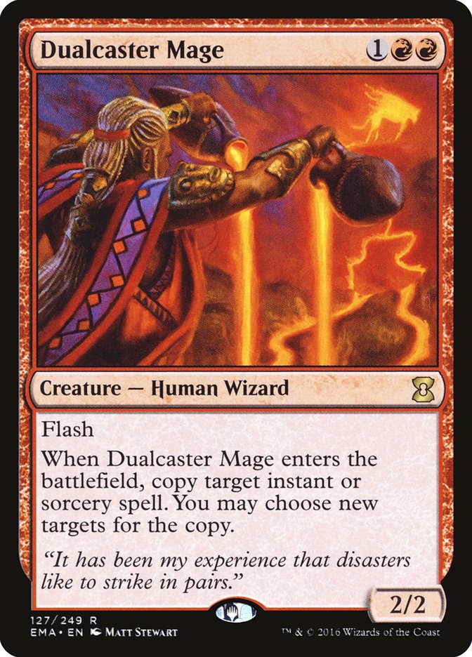 Dualcaster Mage [Eternal Masters] Magic: The Gathering