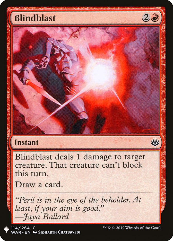 Blindblast [Mystery Booster] Magic: The Gathering