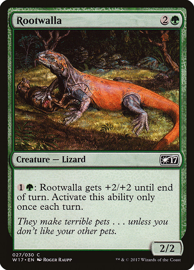Rootwalla [Welcome Deck 2017] Magic: The Gathering
