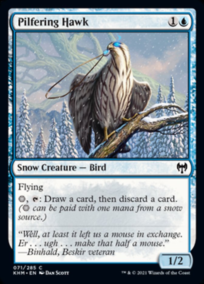 Pilfering Hawk [Kaldheim] Magic: The Gathering