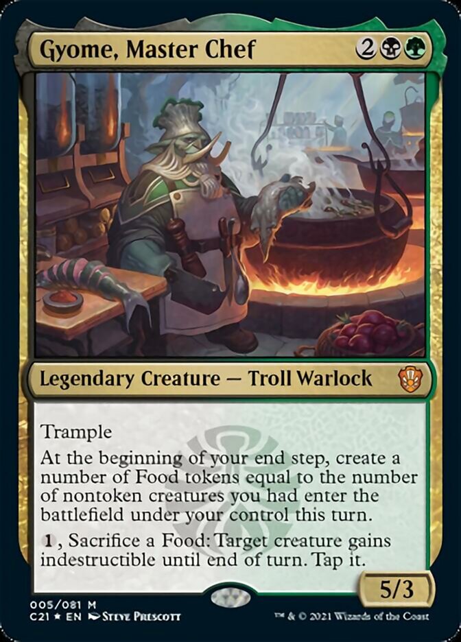 Gyome, Master Chef [Commander 2021] Magic: The Gathering