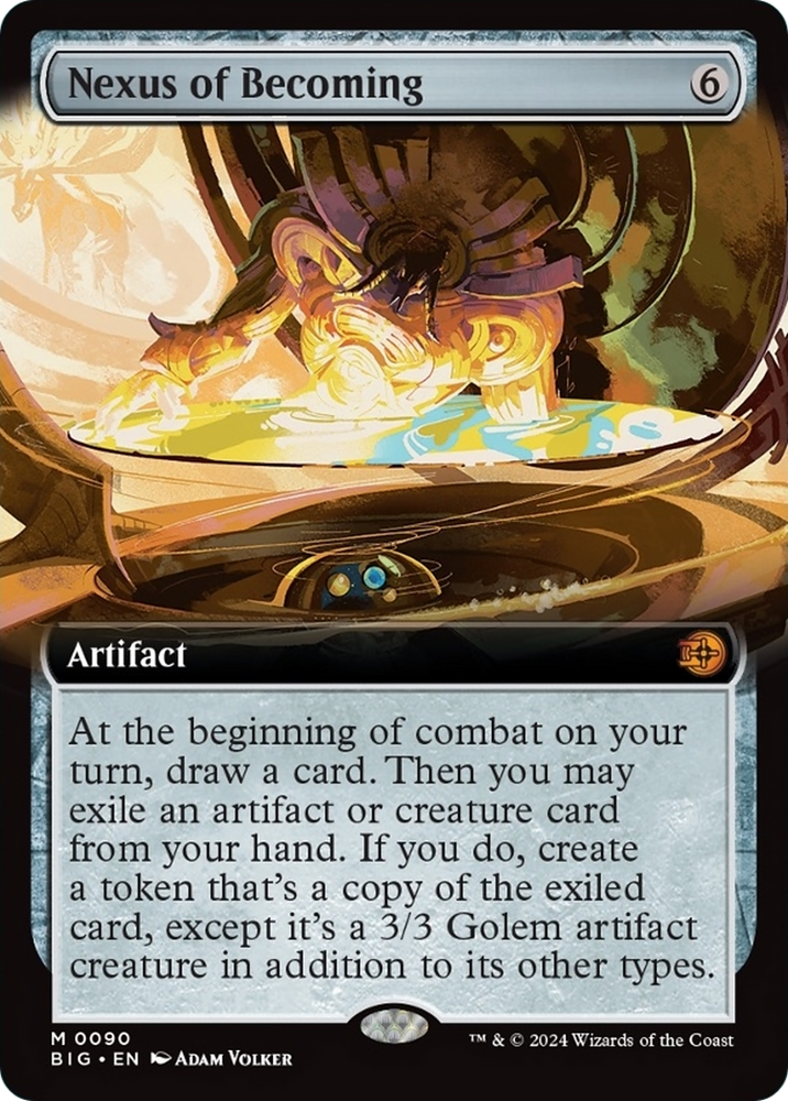 Nexus of Becoming (Extended Art) [Outlaws of Thunder Junction: The Big Score] Magic: The Gathering