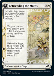 Befriending the Moths // Imperial Moth [Kamigawa: Neon Dynasty] Magic: The Gathering