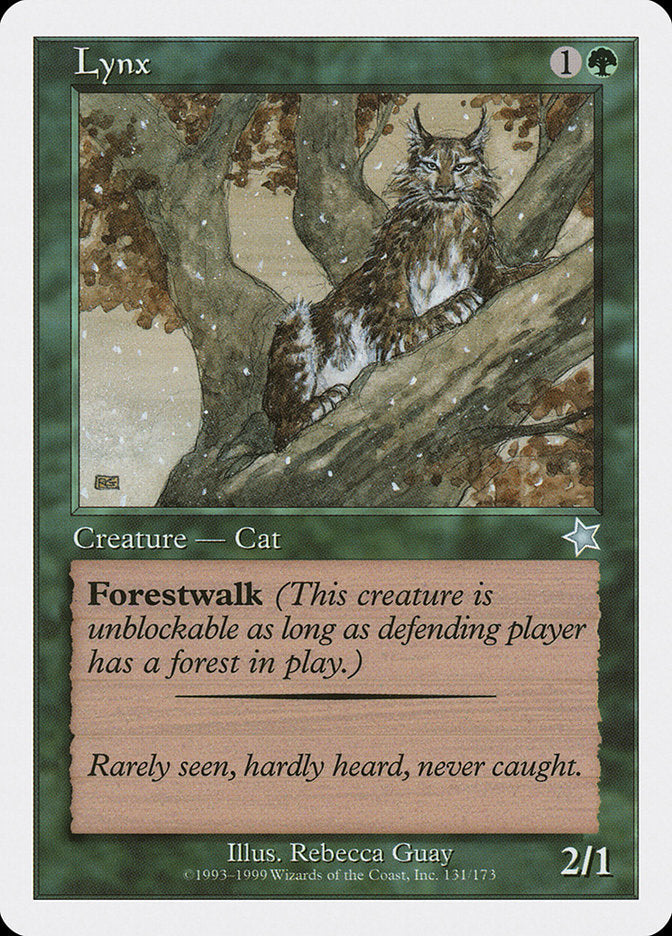 Lynx [Starter 1999] Magic: The Gathering