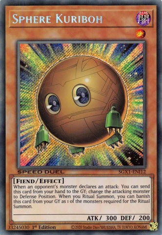 Sphere Kuriboh [SGX1-ENI12] Secret Rare - Yugioh Cards For Your TCG Needs!