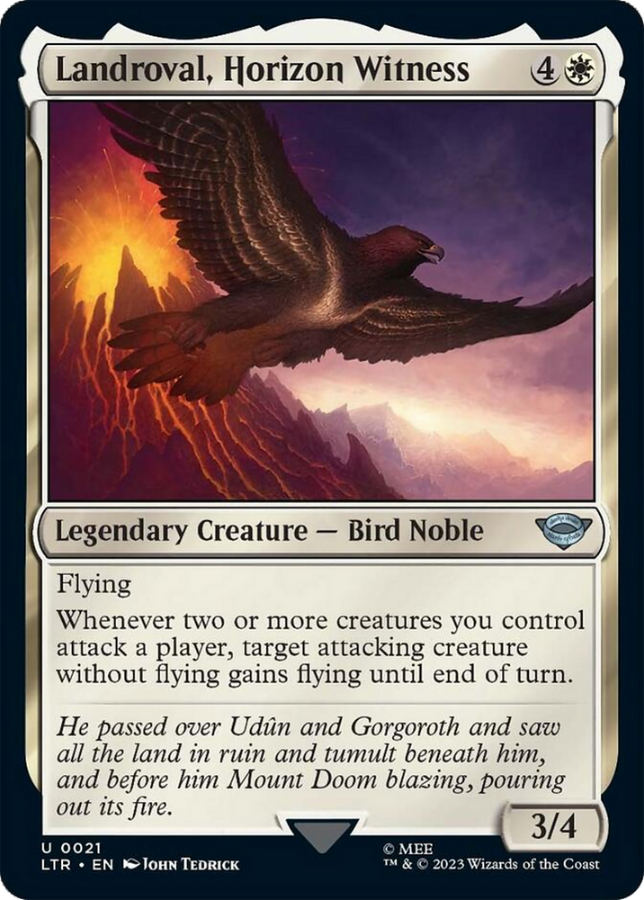 Landroval, Horizon Witness [The Lord of the Rings: Tales of Middle-Earth] Magic: The Gathering