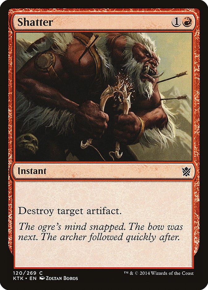Shatter [Khans of Tarkir] Magic: The Gathering