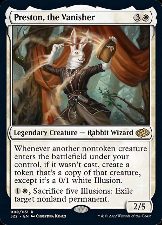 Preston, the Vanisher [Jumpstart 2022] Magic: The Gathering