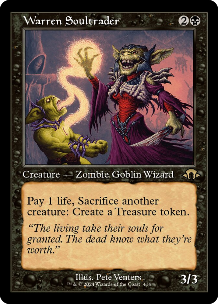 Warren Soultrader (Retro) [Modern Horizons 3] Magic: The Gathering