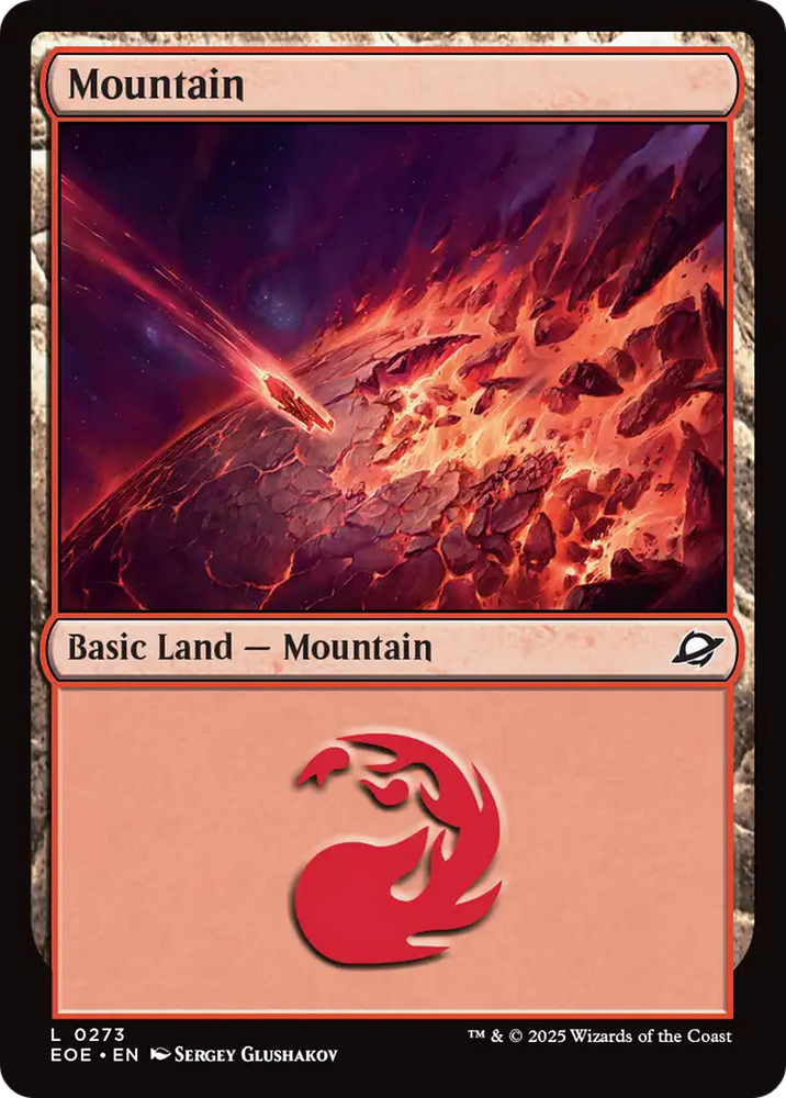 Mountain (0273) [Edge of Eternities] Magic: The Gathering