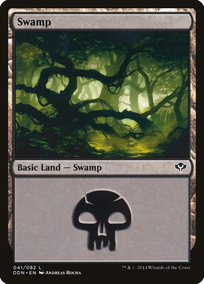 Swamp (41) [Duel Decks: Speed vs. Cunning] Magic: The Gathering