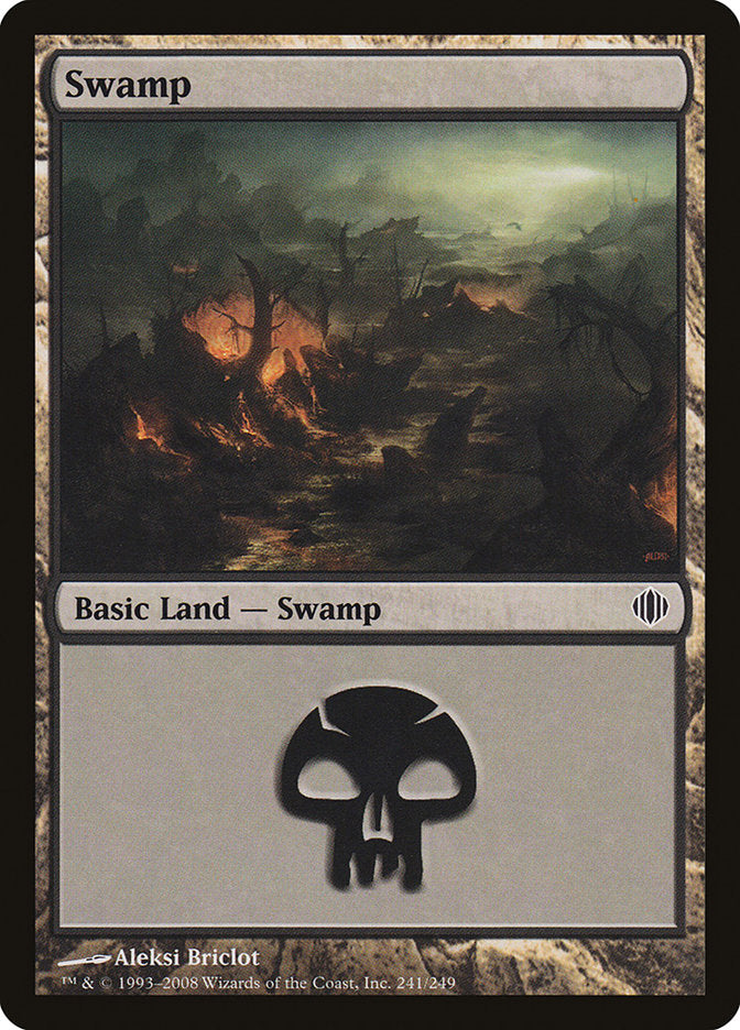 Swamp (241) [Shards of Alara] Magic: The Gathering