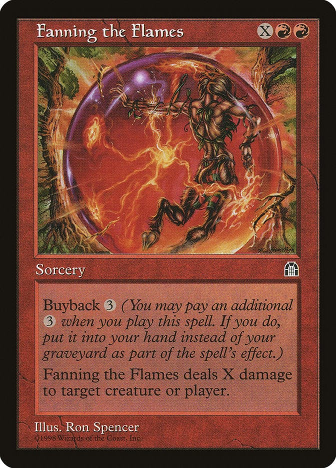 Fanning the Flames [Stronghold] Magic: The Gathering