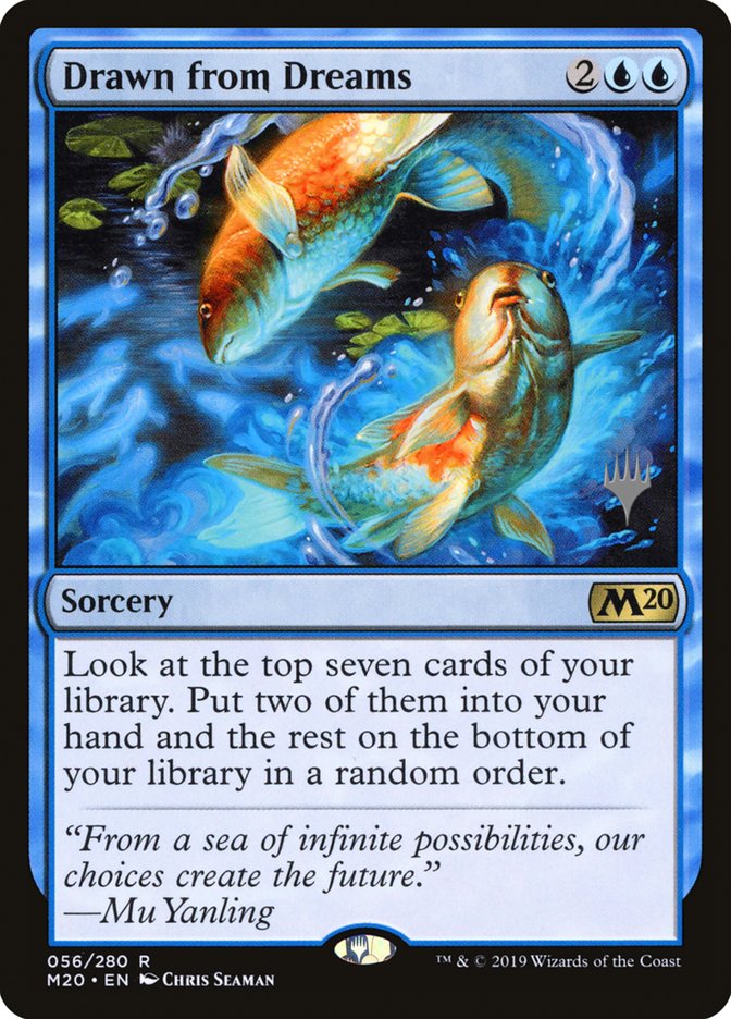 Drawn from Dreams (Promo Pack) [Core Set 2020 Promos] Magic: The Gathering