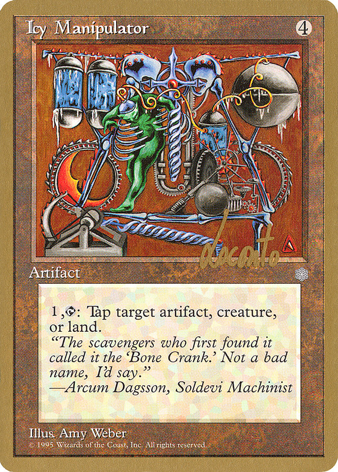 Icy Manipulator (Michael Loconto) [Pro Tour Collector Set] Magic: The Gathering