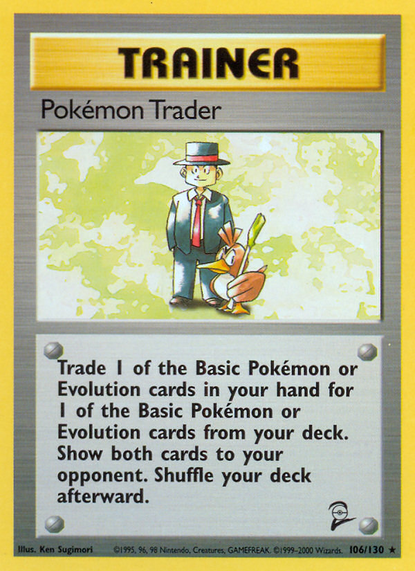 Pokemon Trader (106/130) [Base Set 2] Pokémon