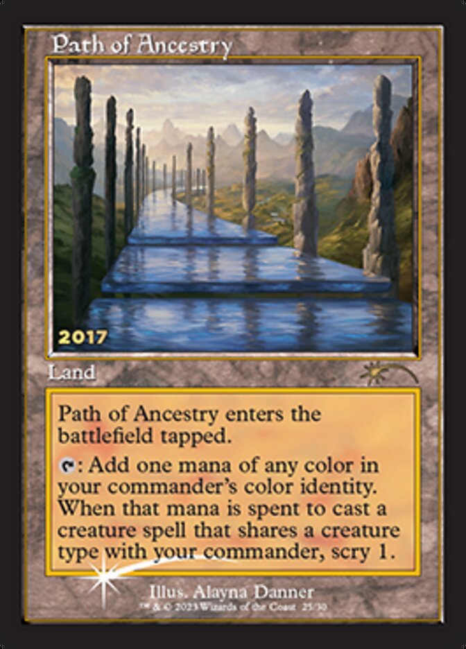 Path of Ancestry [30th Anniversary Promos] Magic: The Gathering