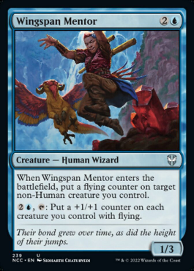 Wingspan Mentor [Streets of New Capenna Commander] Magic: The Gathering