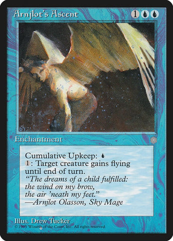 Arnjlot's Ascent [Ice Age] Magic: The Gathering