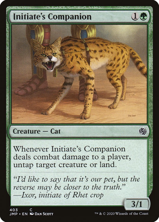 Initiate's Companion [Jumpstart] Magic: The Gathering