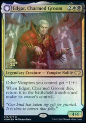 Edgar, Charmed Groom // Edgar Markov's Coffin [Innistrad: Crimson Vow Prerelease Promos] Magic: The Gathering