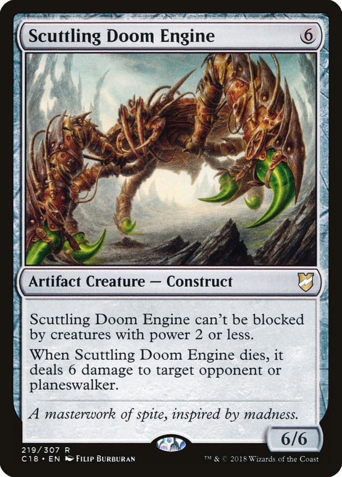 Scuttling Doom Engine [Commander 2018] Magic: The Gathering