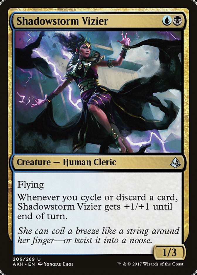 Shadowstorm Vizier [Amonkhet] Magic: The Gathering