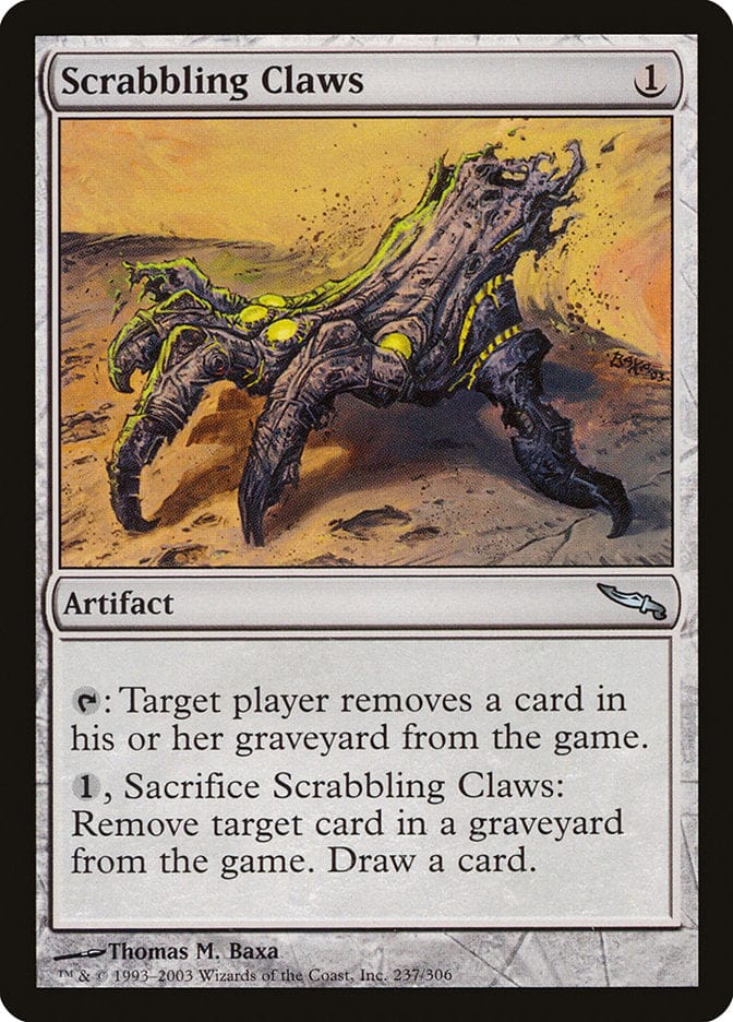 Scrabbling Claws [Mirrodin] Magic: The Gathering