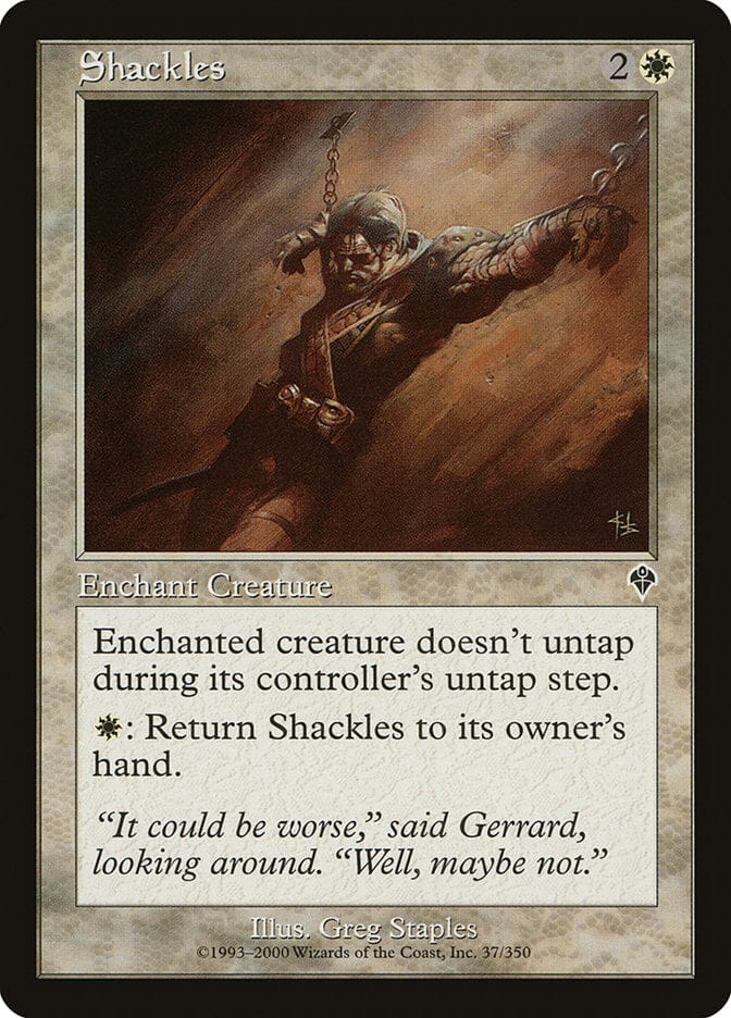 Shackles [Invasion] Magic: The Gathering