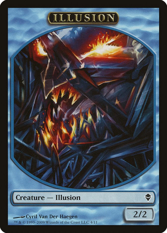 Illusion Token [Zendikar Tokens] Magic: The Gathering
