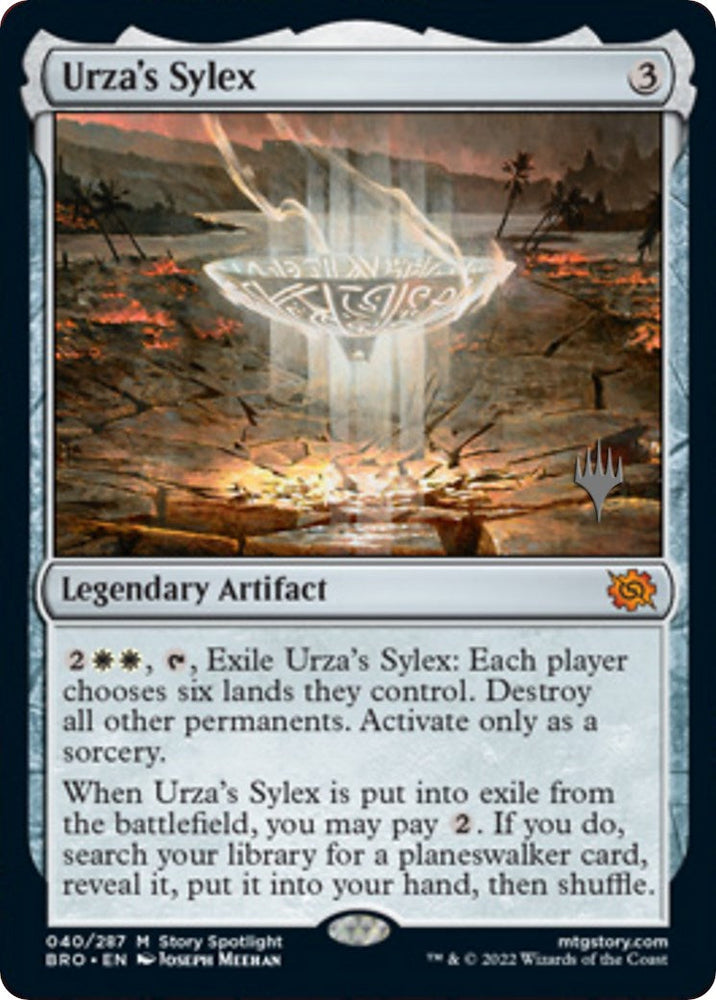 Urza's Sylex (Promo Pack) [The Brothers' War Promos] Magic: The Gathering